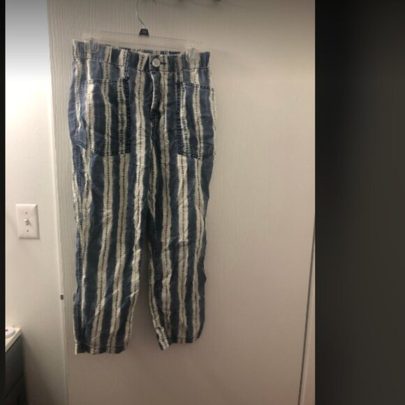 Anthropologie Victoire Tie-Dye Cargo Pants Sz XSP - Picture 1 of 5